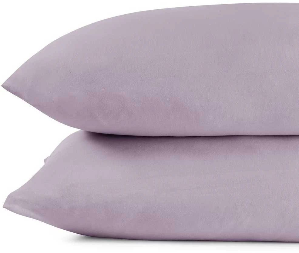 DecoKing Pagalvės užvalkalas 20 × 120 cm violetinės spalvos, 2 vnt.