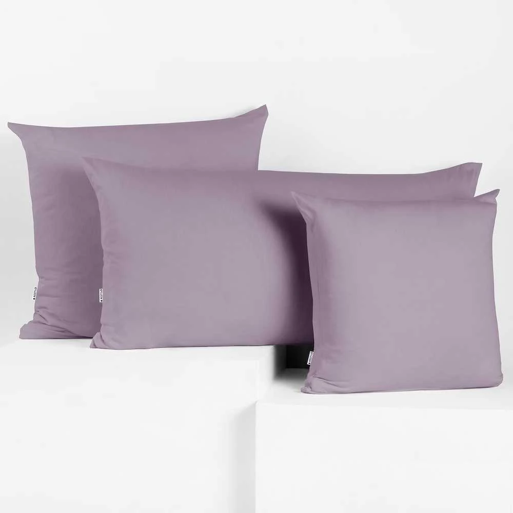 DecoKing Pagalvės užvalkalas 20 × 120 cm violetinės spalvos, 2 vnt.