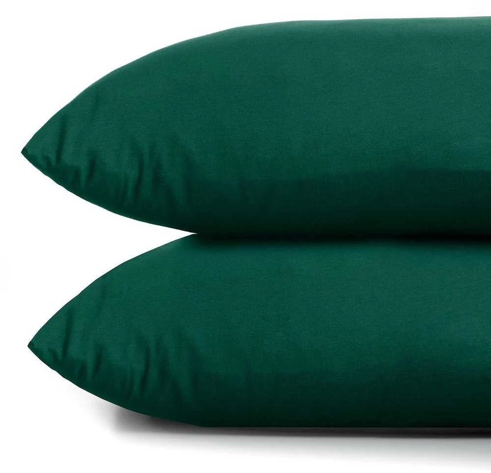 DecoKing Pagalvės užvalkalas 20 × 145 cm BOTTLEGREEN