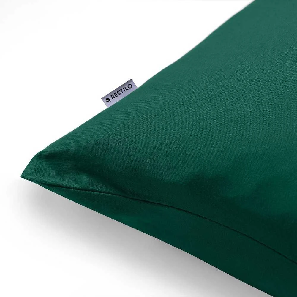 DecoKing Pagalvės užvalkalas 20 × 145 cm BOTTLEGREEN