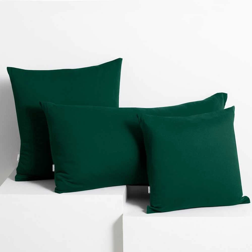 DecoKing Pagalvės užvalkalas 20 × 145 cm BOTTLEGREEN