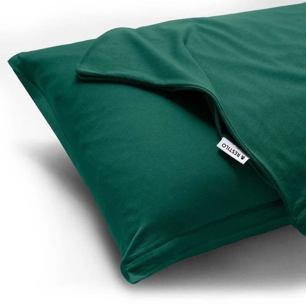 DecoKing Pagalvės užvalkalas 20 × 145 cm BOTTLEGREEN