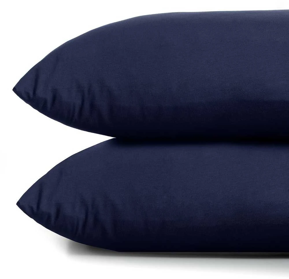 DecoKing Pagalvės užvalkalas 20×120 cm tamsiai mėlynas 2 vnt