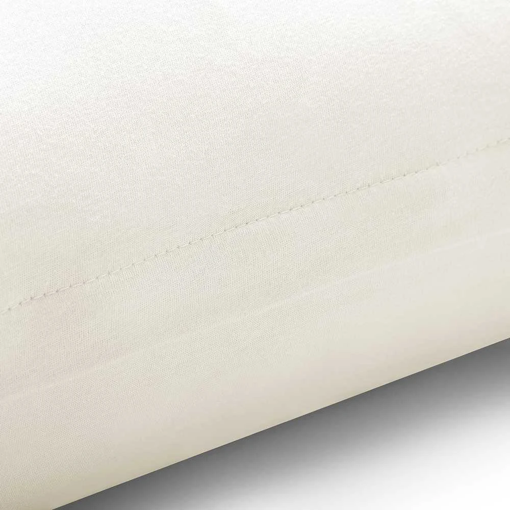 DecoKing Pagalvės užvalkalas 20×145 cm ecru