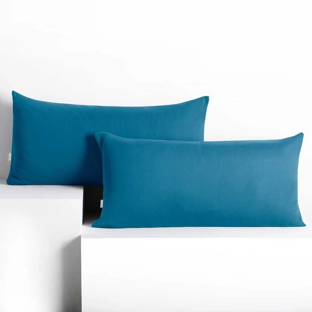 DecoKing Pagalvės užvalkalas 40 × 120 cm BLUESAPPHIRE