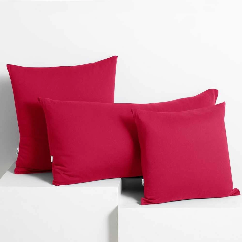 DecoKing Pagalvės užvalkalas 40×120 cm avietinės spalvos