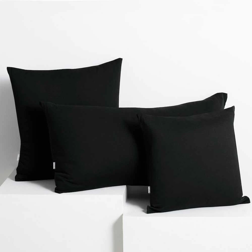 DecoKing Pagalvės užvalkalas 40×40 cm juodas CHP