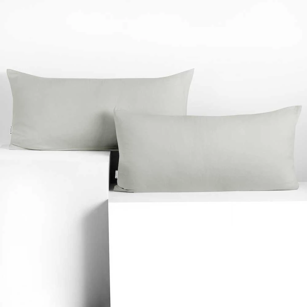 DecoKing Pagalvės užvalkalas 40×80 cm PEARLOYSTER