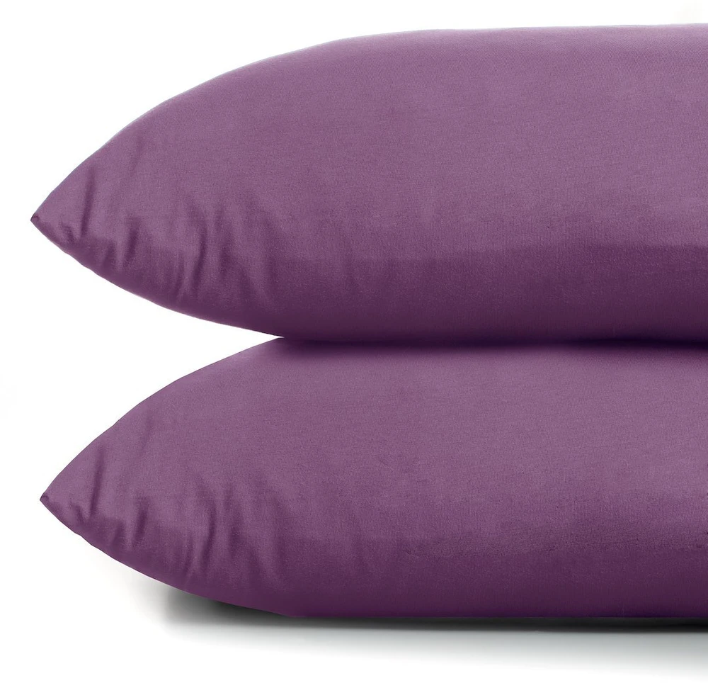 Pagalvės užvalkalas 40x145 cm violetinės spalvos 2 vnt