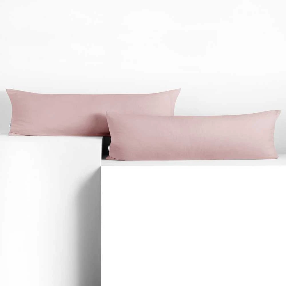 DecoKing Pagalvės užvalkalas 40x200, 2 vnt. LILA