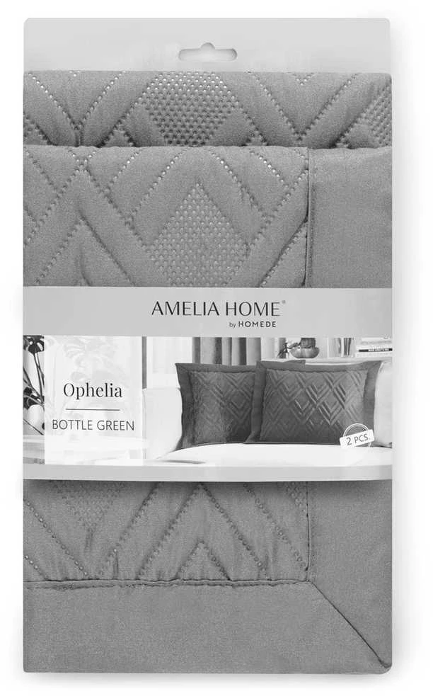 AmeliaHome Pagalvės užvalkalas 45 × 45 cm AH Sidabrinis