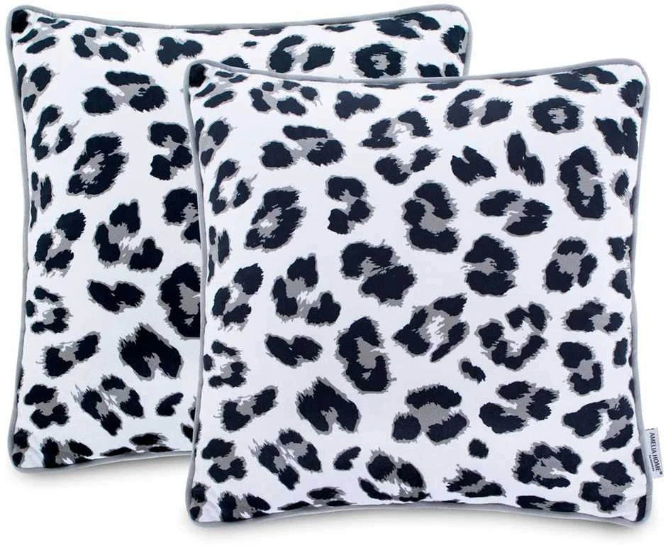 Pagalvės užvalkalai su leopardo raštu