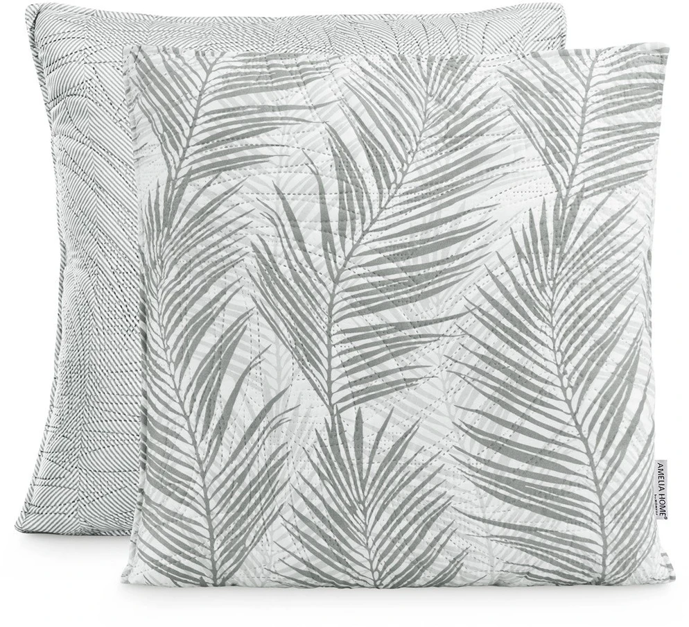 AmeliaHome Pagalvės užvalkalas 45 × 45 cm, pilkos spalvos AH TROPICALBONAIRE