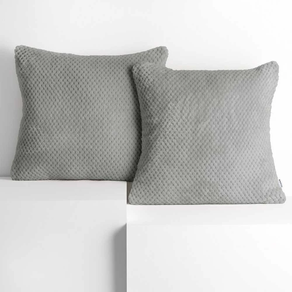 DecoKing Pagalvės užvalkalas 45×45 cm, 2 vnt HENRY STEEL