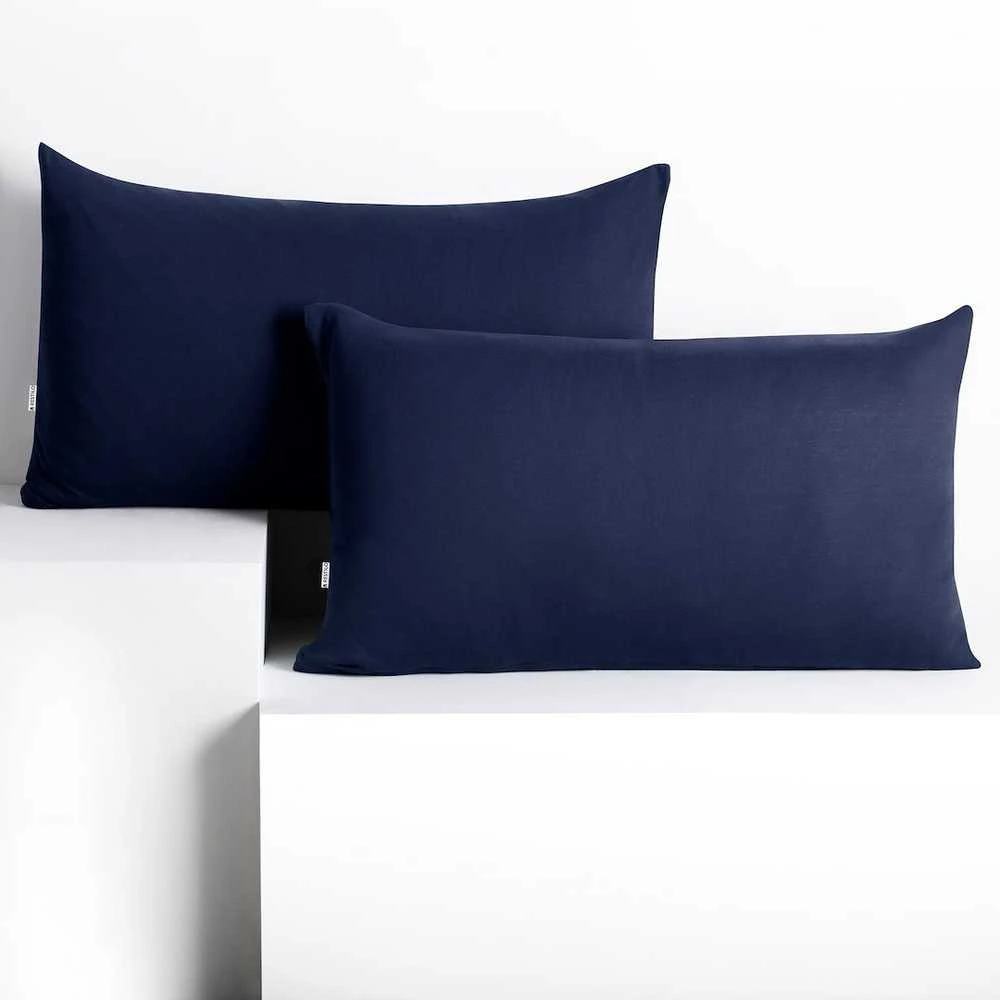 DecoKing Pagalvės užvalkalas 50×60 tamsiai mėlynas 2 vnt.