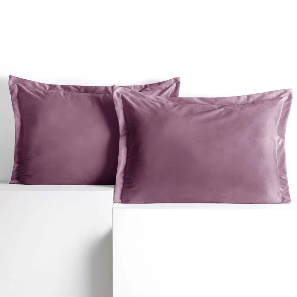 AmeliaHome Pagalvės užvalkalas 50×70 cm aksomas rožinis AH