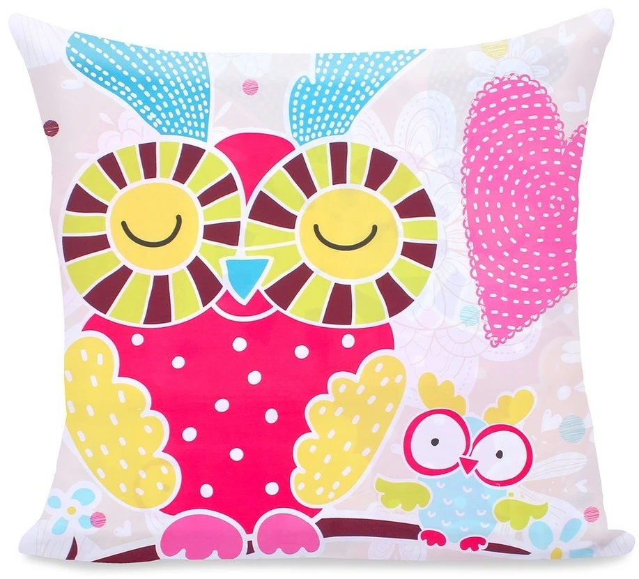 DecoKing Pagalvės užvalkalas 80 × 80 cm FUNNYSTORY