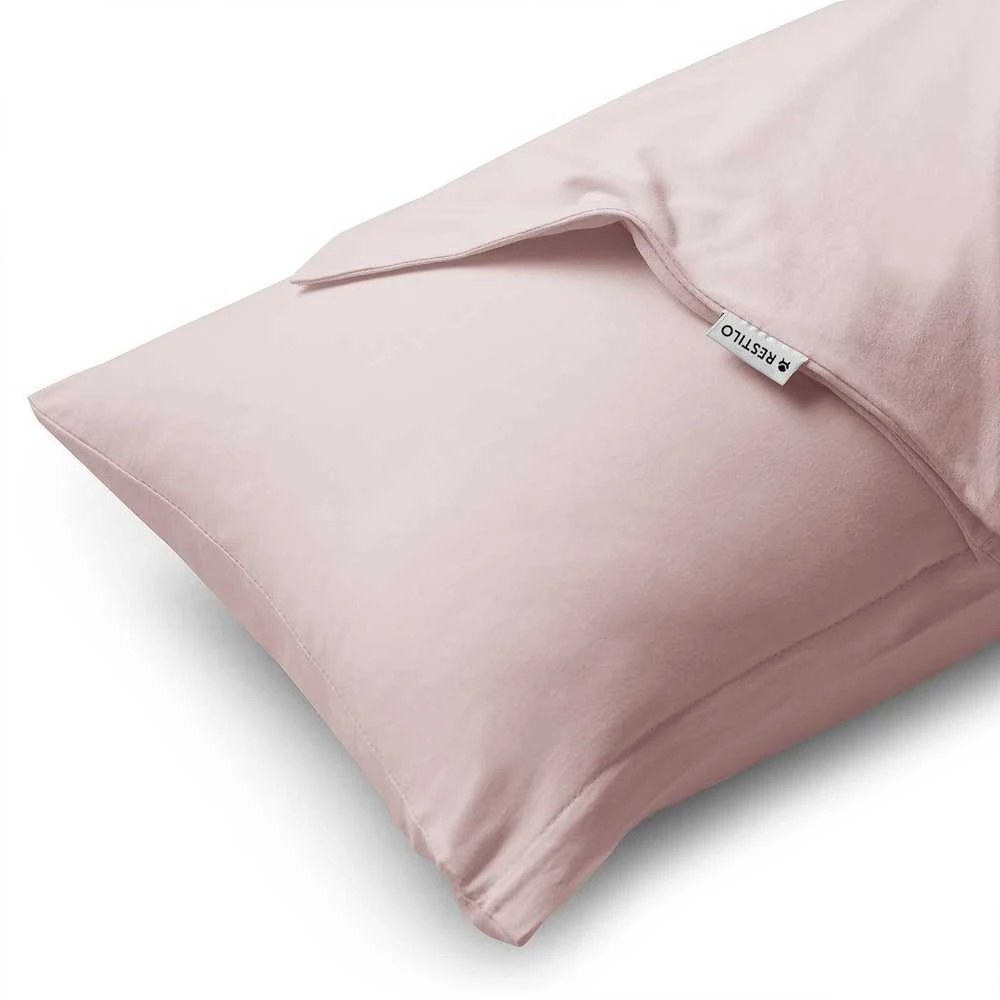 DecoKing Pagalvės užvalkalas 80×80, 2 vnt LILA