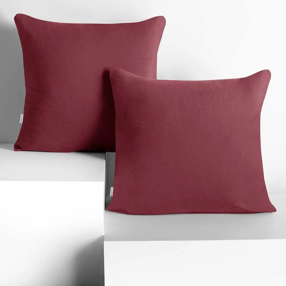 DecoKing Pagalvės užvalkalas 80×80 cm 2 vnt OLDROSE