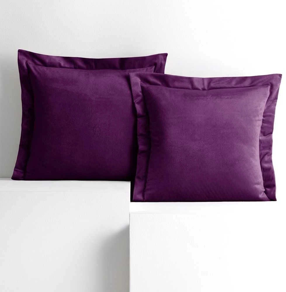 Plum Pagalvės užvalkalas aksomas bordo 45×45 cm 2 vnt AH