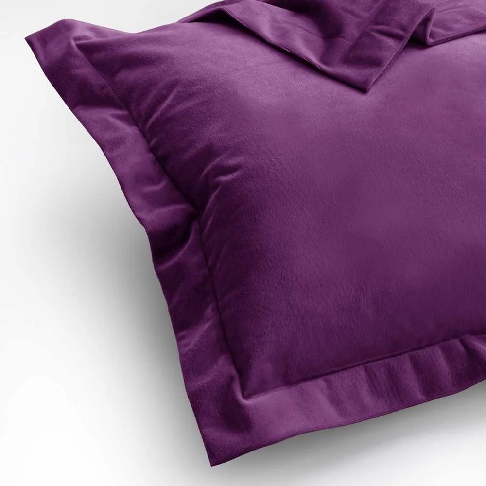 Plum Pagalvės užvalkalas aksomas bordo 45×45 cm 2 vnt AH
