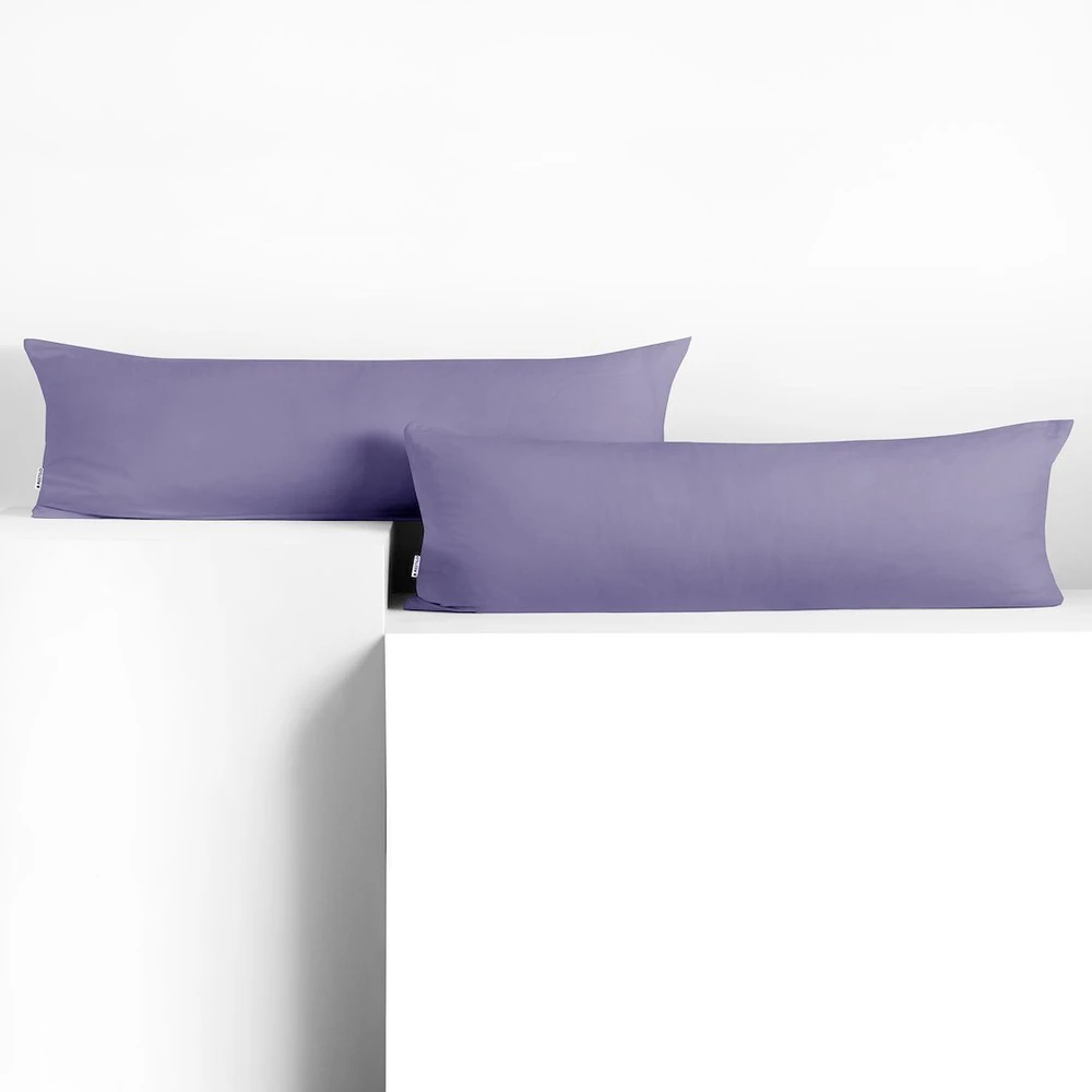 Pagalvės užvalkalas Amber AmeliaHome, violetinis, fi20 × 145 cm, 2 vnt