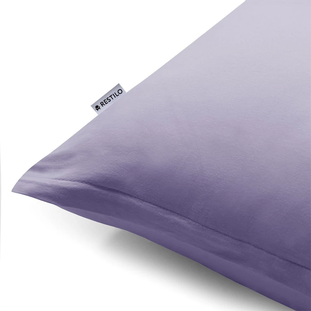 Pagalvės užvalkalas Amber AmeliaHome, violetinis, fi20 × 145 cm, 2 vnt