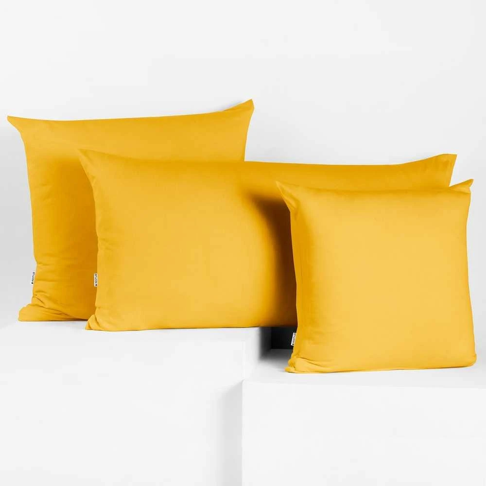 DecoKing Pagalvės užvalkalas oranžinis 20×145 cm (2 vnt)