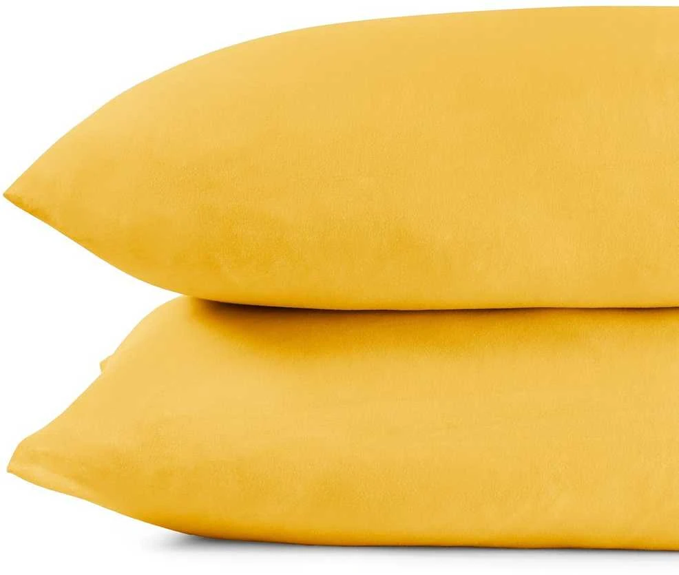 DecoKing Pagalvės užvalkalas oranžinis 20×145 cm (2 vnt)