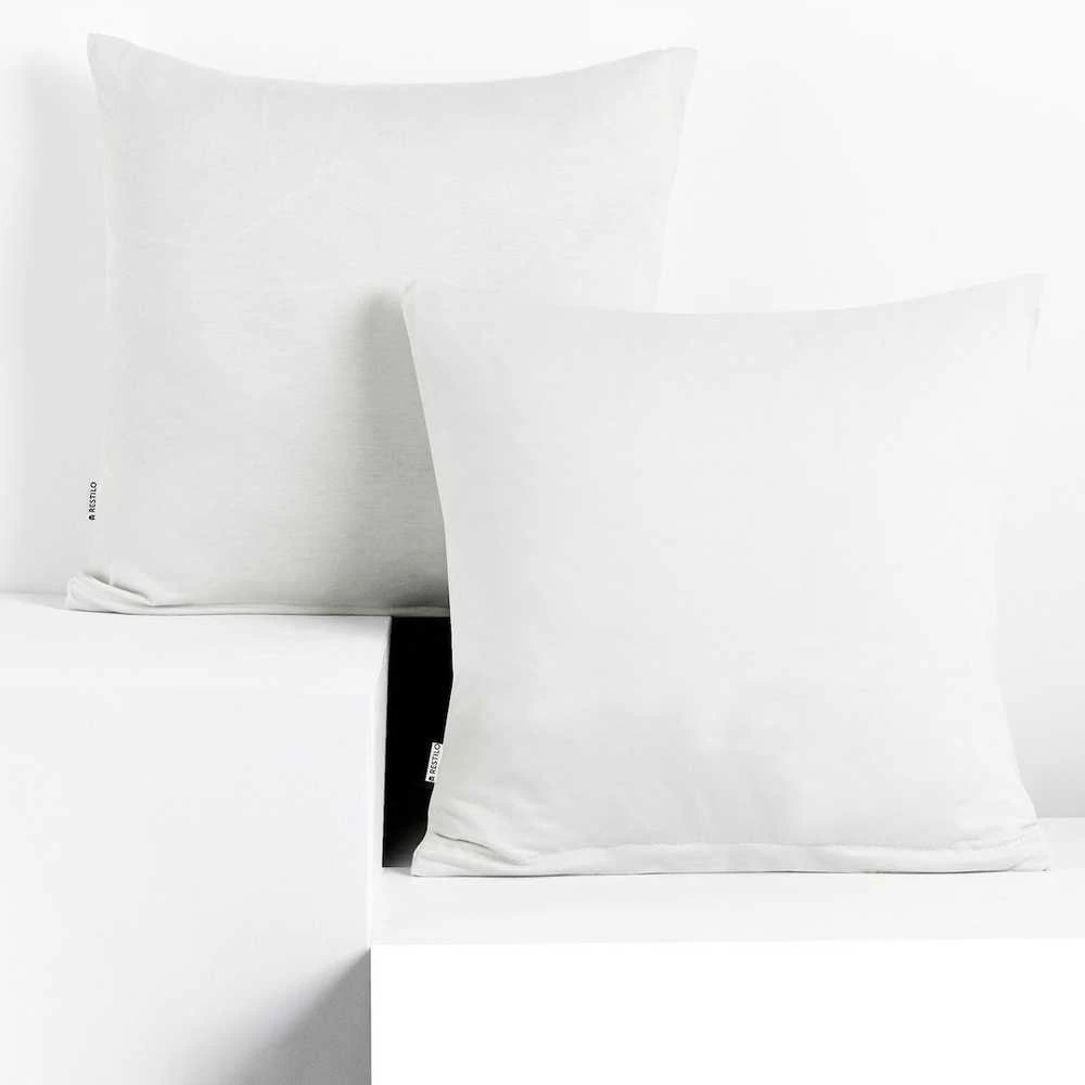 DecoKing Pagalvių užvalkalai 40 × 40 cm, 2 vnt., balti