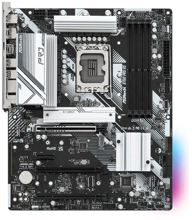 Pagrindinė plokštė Asrock B760 PRO RS
