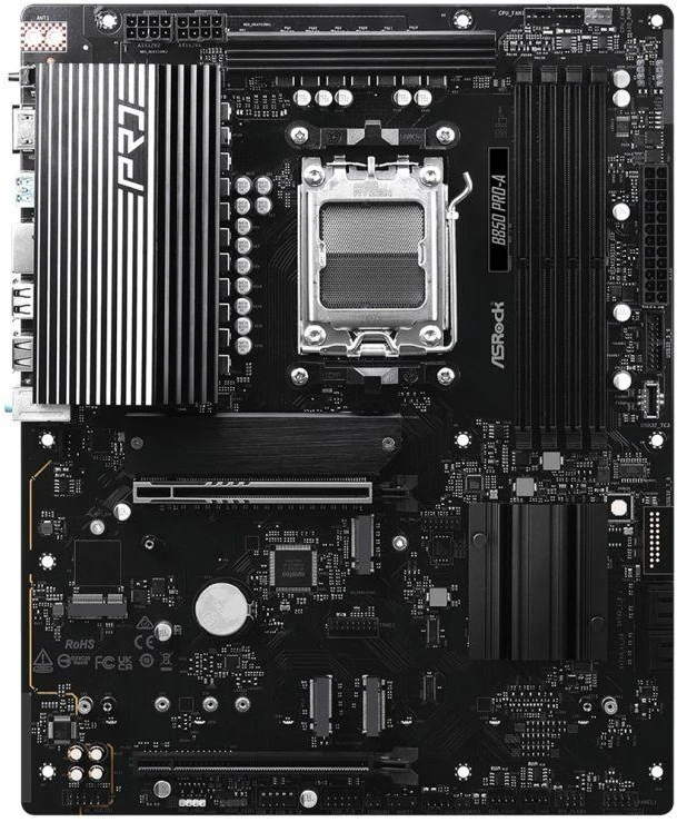 Asrock B850 Pro-A AMD B850 Lizdas AM5 ATX