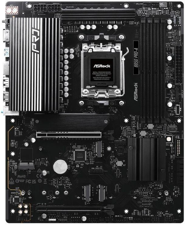Asrock B850 Pro-A AMD B850 Lizdas AM5 ATX