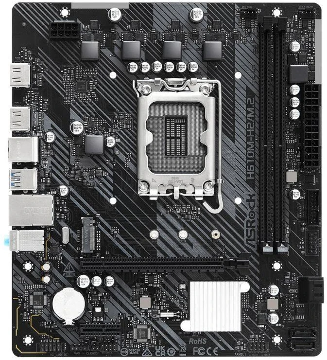 Pagrindinė plokštė Asrock H610M-H2/M.2