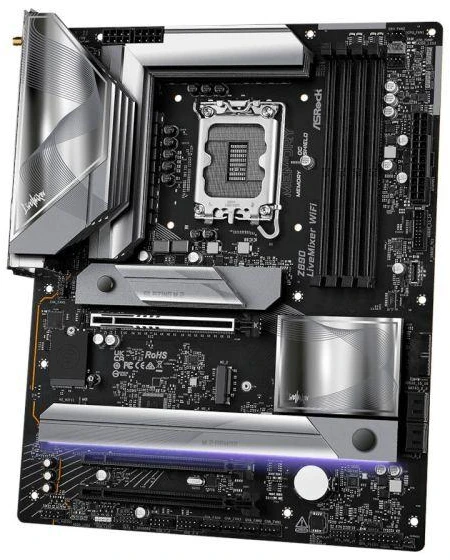 Motininė Plokštė - ASRock Z890 LiveMixer WiFi ATX Intel LGA 1851