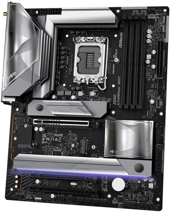 Motininė Plokštė - ASRock Z890 LiveMixer WiFi ATX Intel LGA 1851