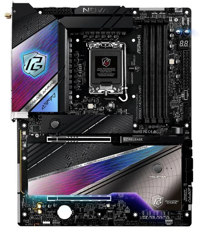 Ausinės Pagrindinė plokštė Asrock Z890 NOVA WIFI