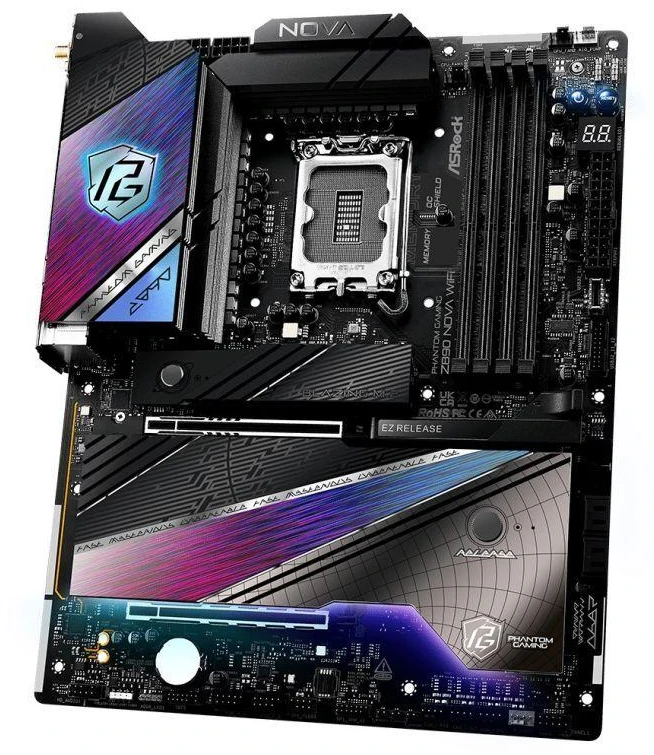 Ausinės Pagrindinė plokštė Asrock Z890 NOVA WIFI