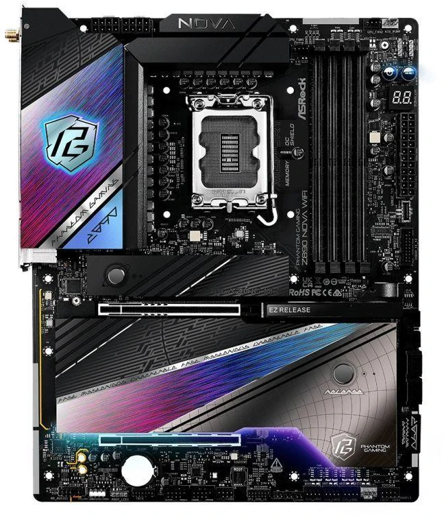 Ausinės Pagrindinė plokštė Asrock Z890 NOVA WIFI