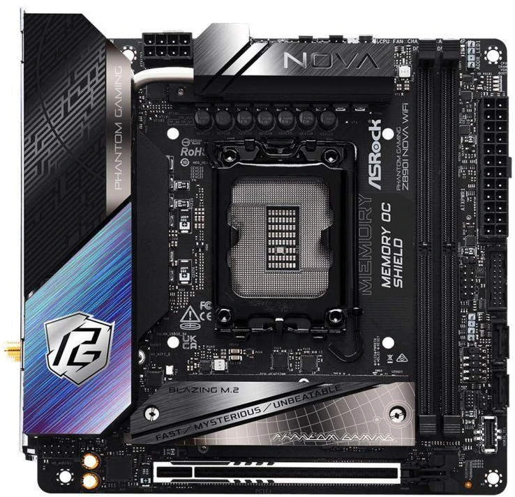Pagrindinė plokštė ASRock Z890I Nova WiFi