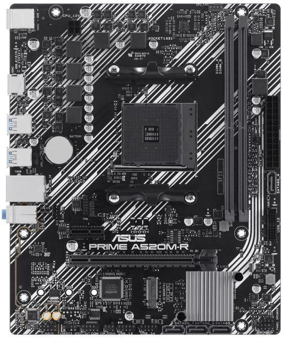 Pagrindinė plokštė ASUS PRIME A520M-R