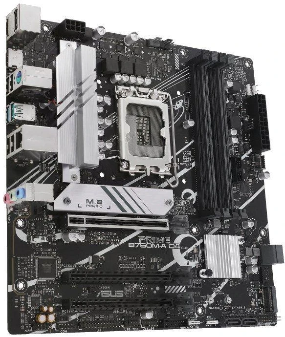 Ausinės Pagrindinė plokštė ASUS PRIME B760M-A D4-CSM