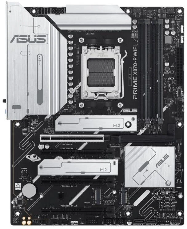 Ausinės Pagrindinė plokštė ASUS PRIME X870-P WIFI