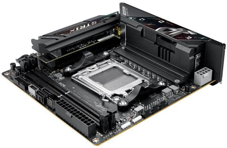 Ausinės Pagrindinė plokštė ASUS ROG STRIX B850-I GAMING WIFI