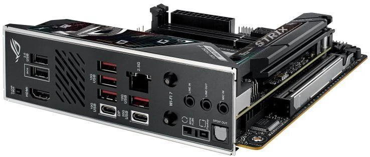 Ausinės Pagrindinė plokštė ASUS ROG STRIX B850-I GAMING WIFI