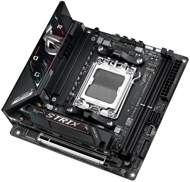 Ausinės Pagrindinė plokštė ASUS ROG STRIX B850-I GAMING WIFI