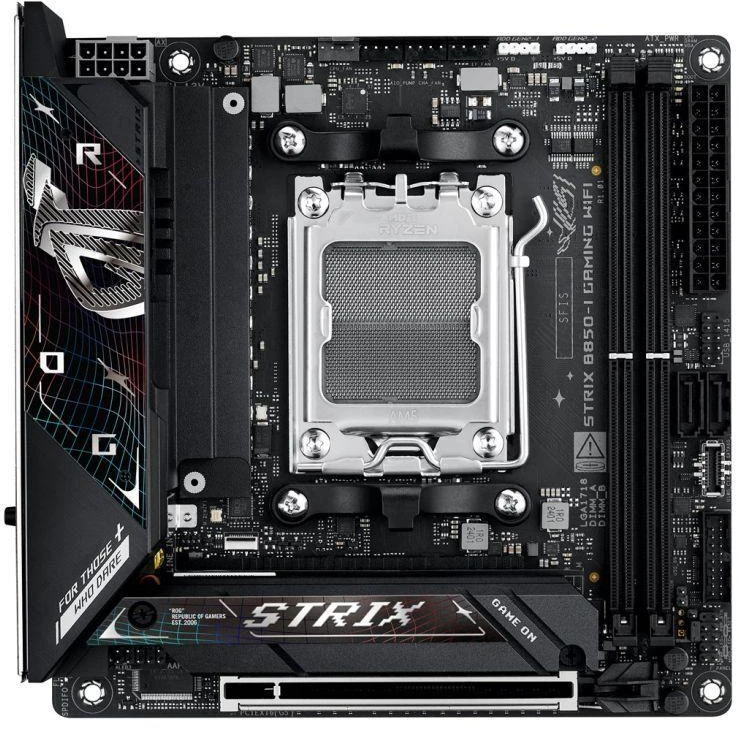 Ausinės Pagrindinė plokštė ASUS ROG STRIX B850-I GAMING WIFI