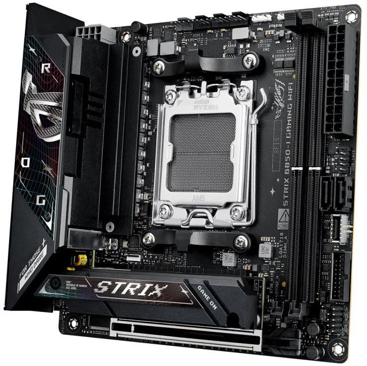 Ausinės Pagrindinė plokštė ASUS ROG STRIX B850-I GAMING WIFI