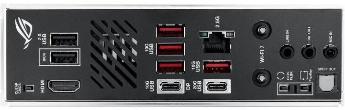 Ausinės Pagrindinė plokštė ASUS ROG STRIX B850-I GAMING WIFI