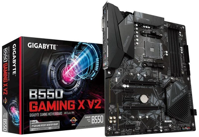 Pagrindinė plokštė Gigabyte B550 GAMING X V2
